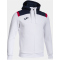 JOMA Toledo Kapuzen-Trainingsjacke Kinder 203 - weiß/marineblau 128
