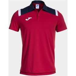 JOMA Toledo Poloshirt Kinder 603 - rot/marineblau 164