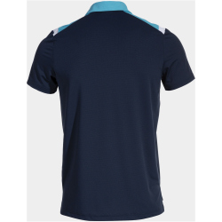 JOMA Toledo Poloshirt Kinder 342 - marineblau/türkis...