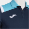 JOMA Toledo Poloshirt Kinder 342 - marineblau/türkis 164