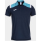 JOMA Toledo Poloshirt Kinder 342 - marineblau/türkis 164