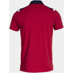 JOMA Toledo Poloshirt 603 - rot/marineblau S