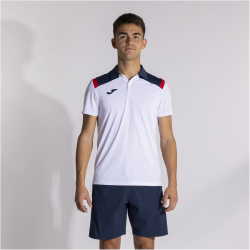 JOMA Toledo Poloshirt 203 - weiß/marineblau S
