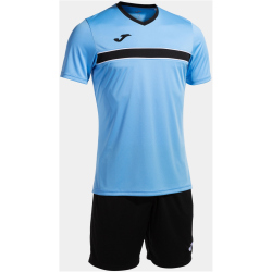 JOMA Victory Trikot + Shorts Set 381 - himmelblau/schwarz S