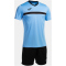 JOMA Victory Trikot + Shorts Set 381 - himmelblau/schwarz L