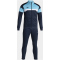 JOMA Danubio III Trainingsanzug Kinder 342 - marineblau/türkis 92