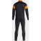 JOMA Danubio III Trainingsanzug Kinder 108 - schwarz/orange 92