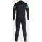 JOMA Danubio III Trainingsanzug Kinder 104 - schwarz/grün 92