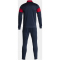 JOMA Danubio III Trainingsanzug 336 - marineblau/rot S