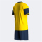 JOMA Danubio III Trikot + Shorts Set Kinder 903 - fluorgelb/marineblau 80
