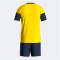 JOMA Danubio III Trikot + Shorts Set Kinder 903 - fluorgelb/marineblau 80