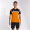 JOMA Danubio III Trikot + Shorts Set Kinder 881 - orange/schwarz 80