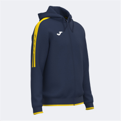 JOMA Olimpiada Kapuzen-Trainingsjacke 339 - marineblau/gelb L