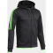 JOMA Olimpiada Kapuzen-Trainingsjacke 117 - schwarz/neongrün S