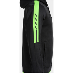 JOMA Olimpiada Kapuzen-Trainingsjacke 117 - schwarz/neongrün L