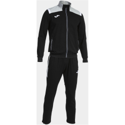 JOMA Toledo Trainingsanzug Kinder 100 - schwarz 164