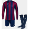 JOMA Inter Classic langarm Fußball-Set Kinder 715 - blau 104