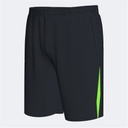 JOMA Championshio VII Shorts Kinder 117 - schwarz/grün fluor 104
