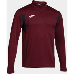 JOMA Winner II 1/4-Zip Trainings-Top 680 - weinrot/schwarz S