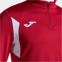 JOMA Winner II 1/4-Zip Trainings-Top 602 - rot/weiß S