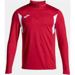 JOMA Winner II 1/4-Zip Trainings-Top 602 - rot/weiß S