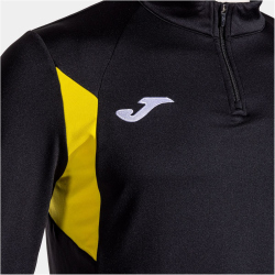 JOMA Winner II 1/4-Zip Trainings-Top 109 - schwarz/gelb S