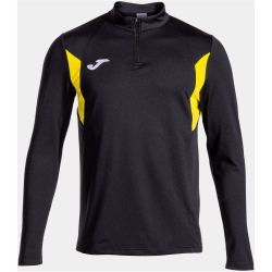 JOMA Winner II 1/4-Zip Trainings-Top 109 - schwarz/gelb S
