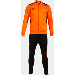 JOMA Championship VII Trainingsanzug Kinder 881 - orange/schwarz 140