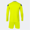 JOMA Phoenix langarm Torwarttrikot + Shorts Set Kinder 063 - fluorgelb 104