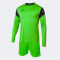 JOMA Phoenix langarm Torwarttrikot + Shorts Set Kinder 021 - fluorgrün/schwarz 104