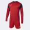 JOMA Phoenix langarm Torwarttrikot + Shorts Set 601 - rot/schwarz S