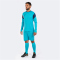 JOMA Phoenix langarm Torwarttrikot + Shorts Set 013 - türkis fluor S