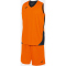 JOMA Kansas Basketballtrikot + Shorts Set Kinder 881 - orange/schwarz 104