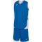JOMA Kansas Basketballtrikot + Shorts Set Kinder 702 - royalblau/weiß 104
