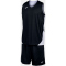 JOMA Kansas Basketballtrikot + Shorts Set Kinder 102 - schwarz/weiß 104
