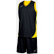 JOMA Kansas Basketballtrikot + Shorts Set 901 - gelb/schwarz S