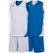 JOMA Kansas Basketballtrikot + Shorts Set 702 - royalblau/weiß S