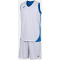 JOMA Kansas Basketballtrikot + Shorts Set 702 - royalblau/weiß S