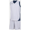 JOMA Kansas Basketballtrikot + Shorts Set 332 - marineblau/weiß S