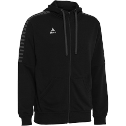Select Torino Kapuzen-Sweatjacke Schwarz 3XL