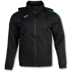 JOMA Trivor Regenjacke 117 - schwarz/neongrün S