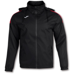 JOMA Trivor Regenjacke 106 - schwarz/rot S