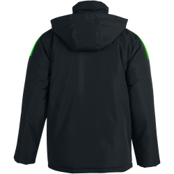JOMA Trivor Anorak 117 - schwarz/neongrün M