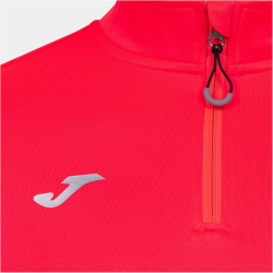 JOMA Combi Running 1/2-Zip Laufshirt Kinder 040 - coral fluor 152