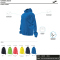 JOMA Combi Running Regenjacke 020 - flourgrün S