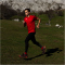 JOMA Record II Monocolor Laufshirt Kinder 600 - rot 128/140