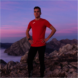 JOMA Record II Monocolor Laufshirt Kinder 600 - rot 152