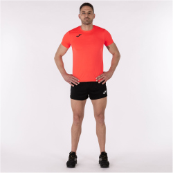 JOMA Record II Monocolor Laufshirt Kinder 040 - coral fluor 152