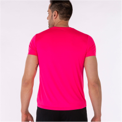 JOMA Record II Monocolor Laufshirt Kinder 030 - pink fluor 152