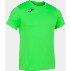 JOMA Record II Monocolor Laufshirt Kinder 020 - flourgrün 152